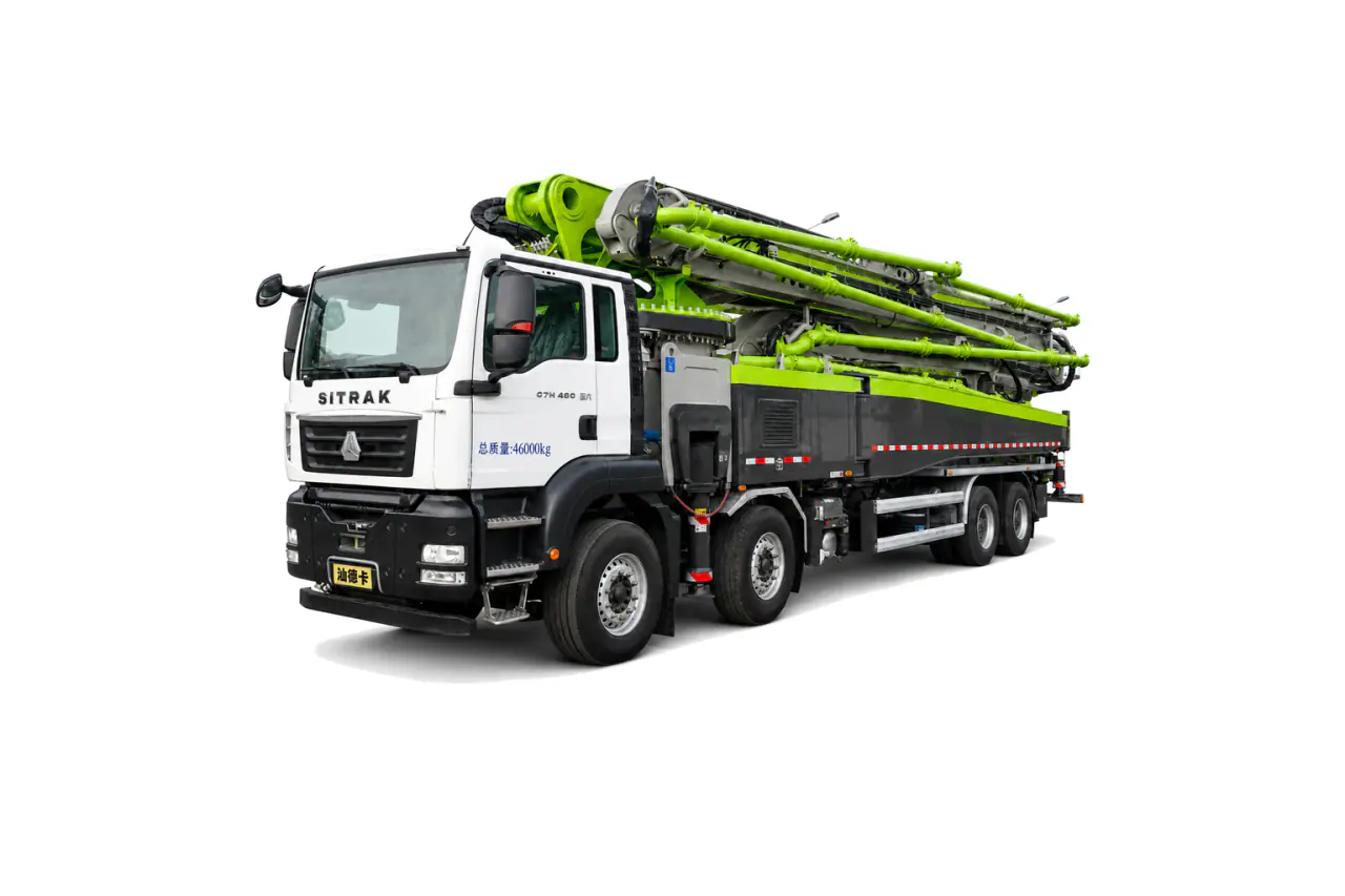 8×4 Автобетононасос