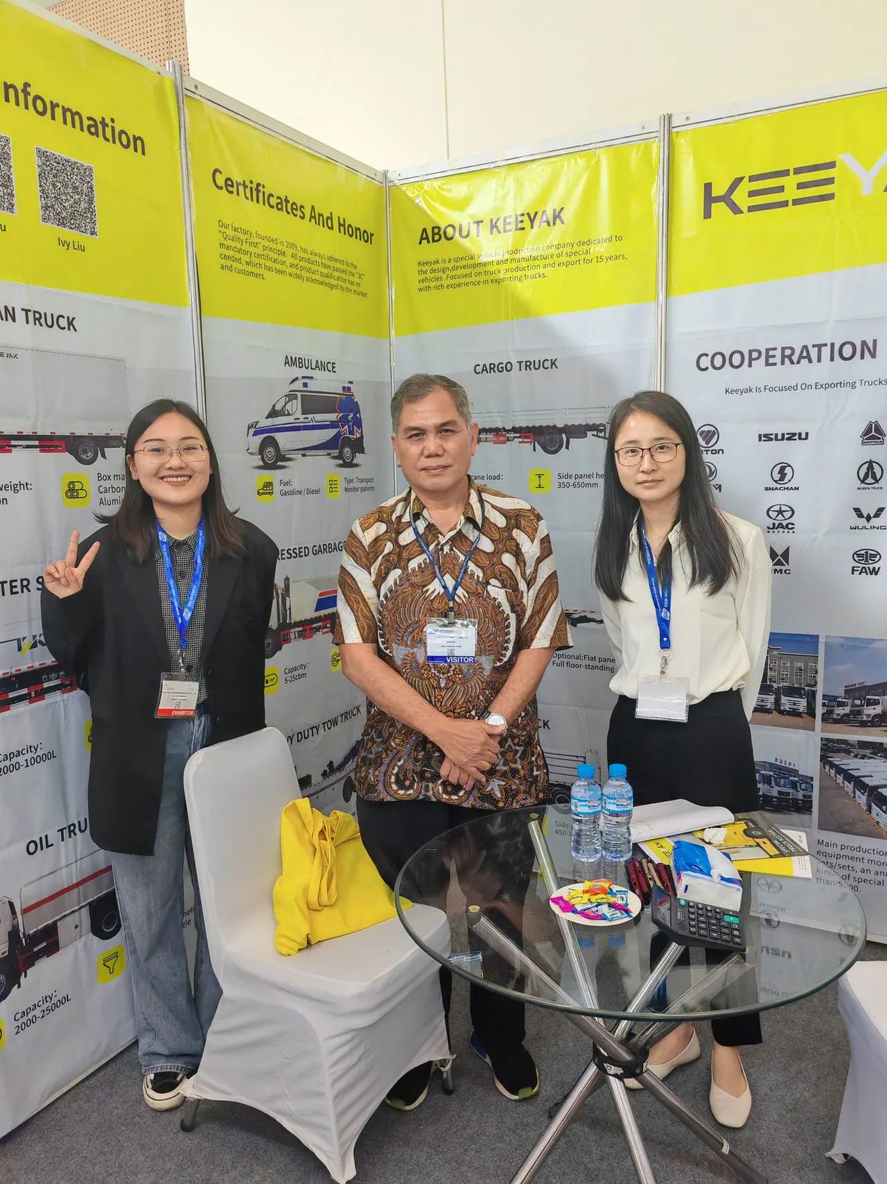 Indonesia exhibition discussion