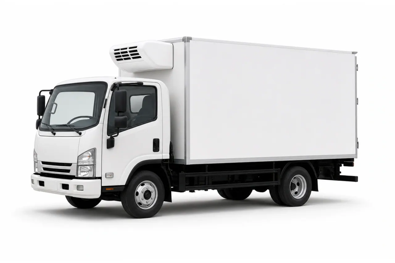 4×2 Refrigerated Truck — Front left view