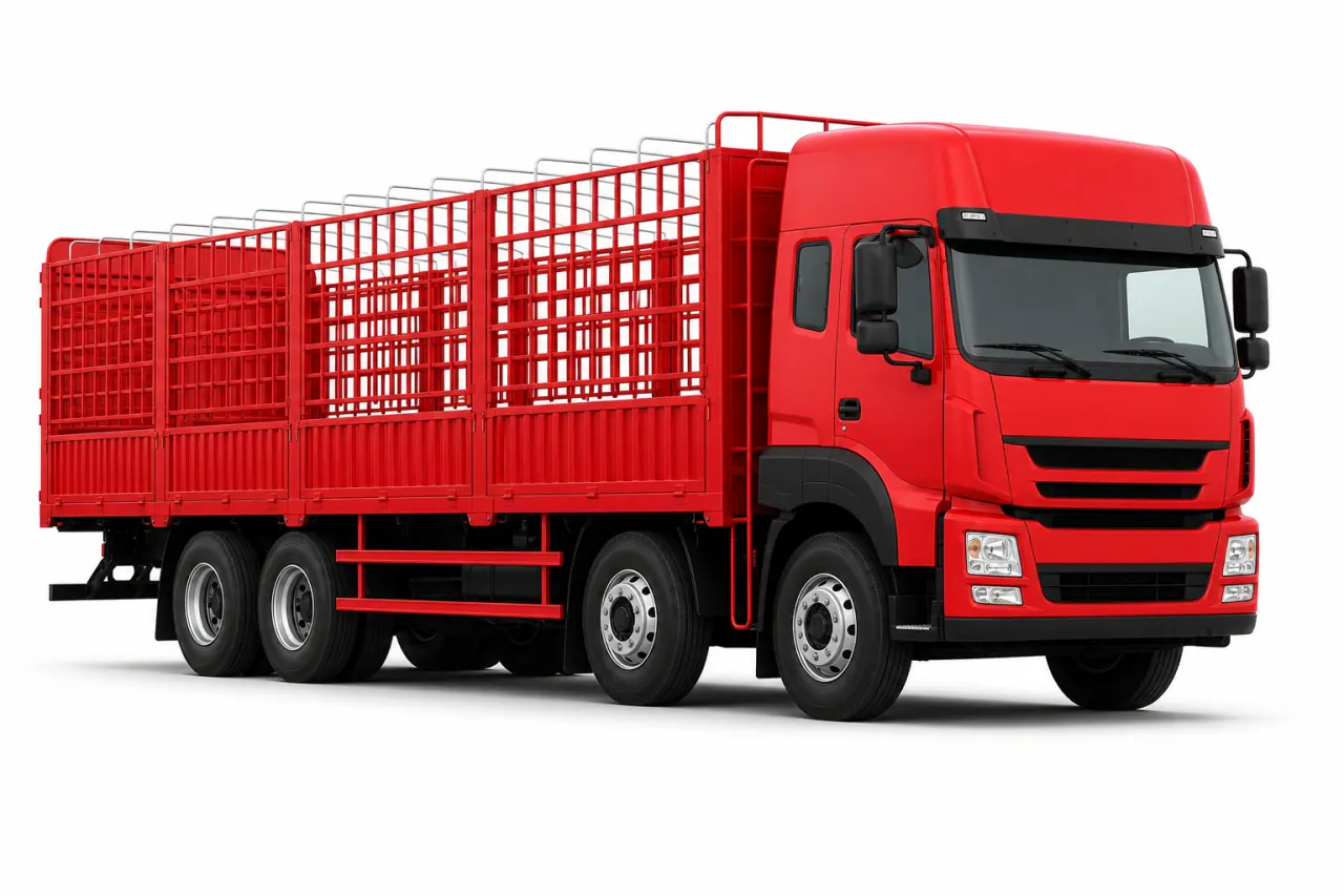 8×4 Stake Truck front view