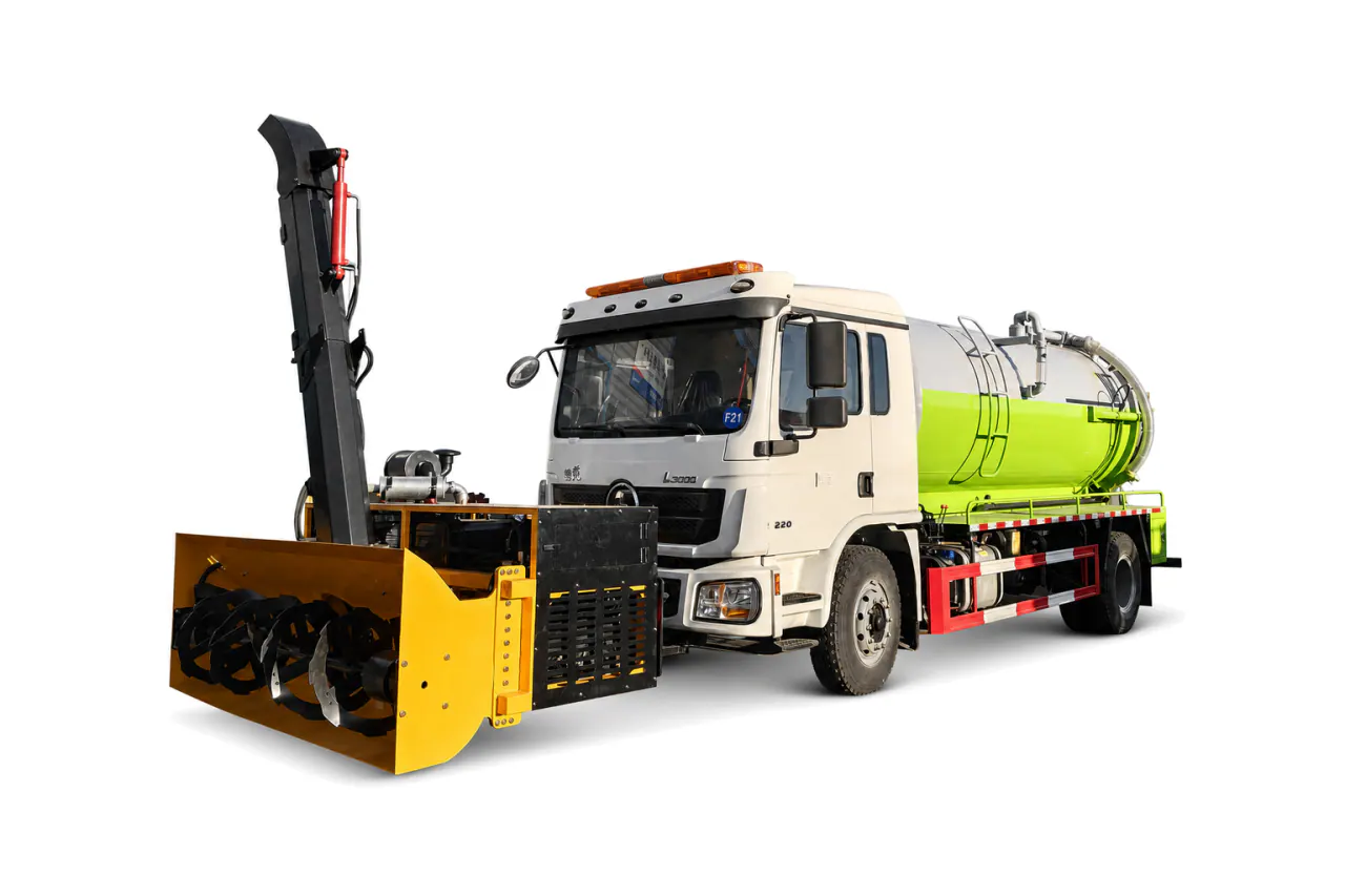 Snow Blower Truck front view