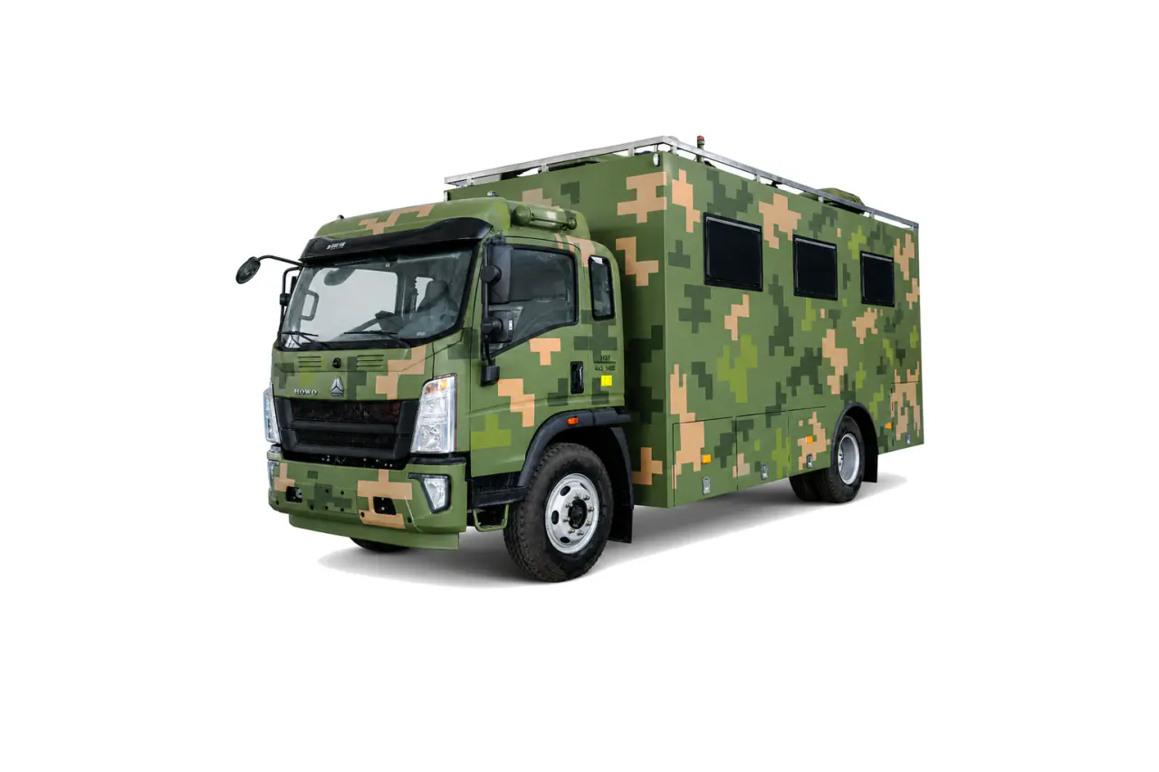 Мобильный командирский грузовик