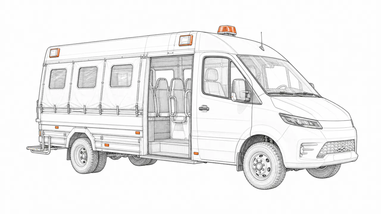 Concepto técnico de configuración para Vehículo para transporte de personal
