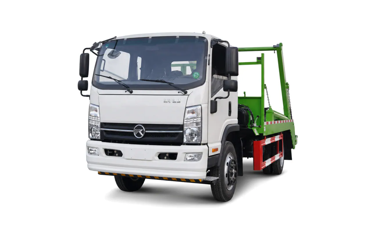 Skip Loader Garbage Truck