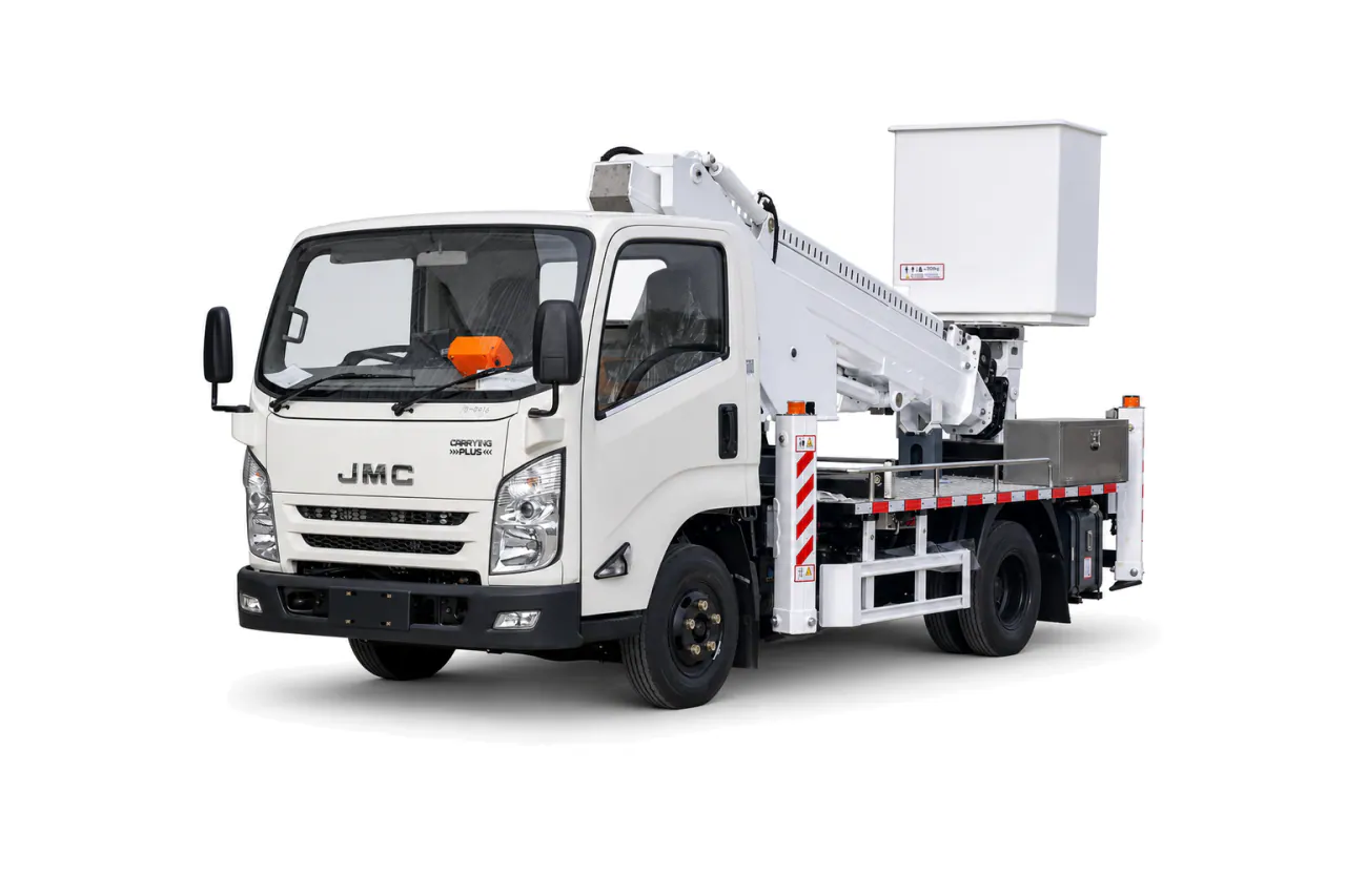 Insulated Aerial Work Platform Truck front view