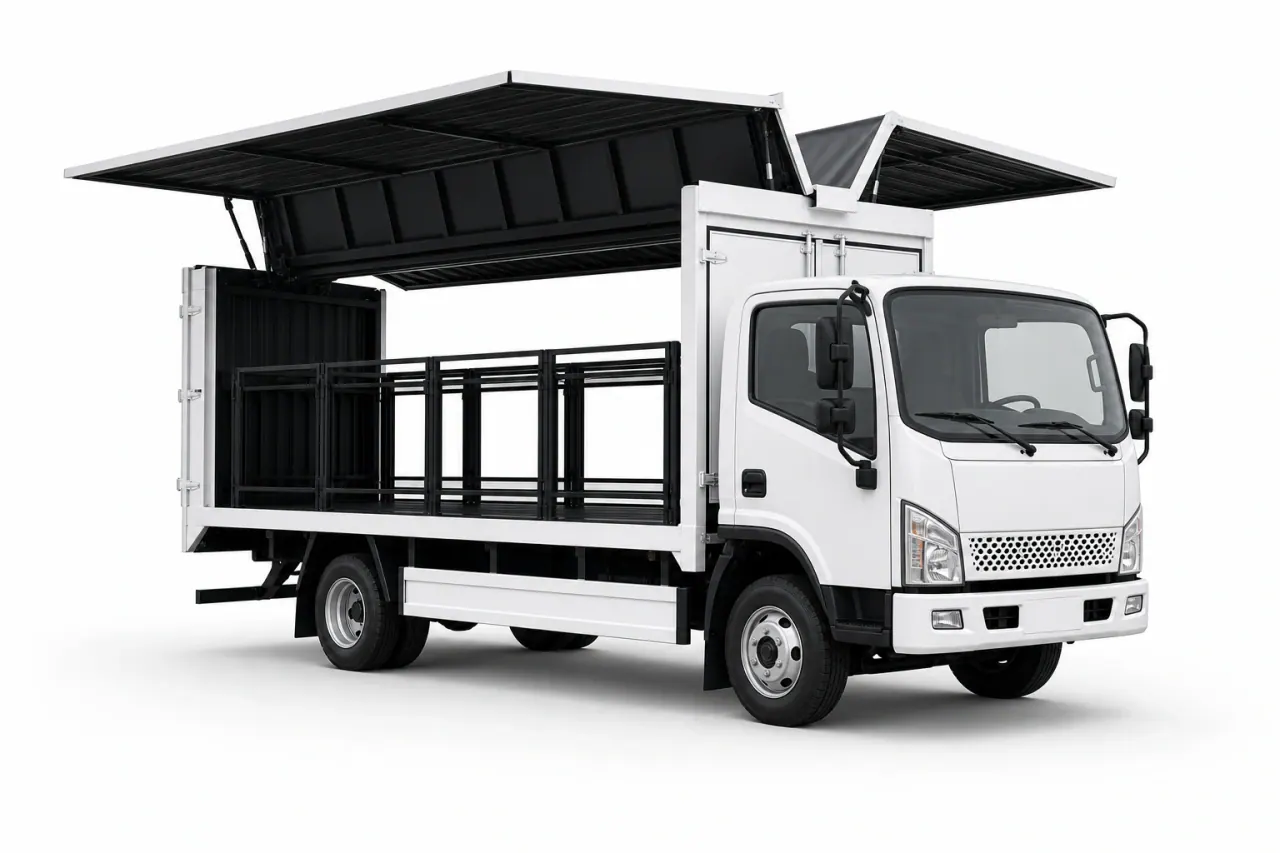Wing Van Truck