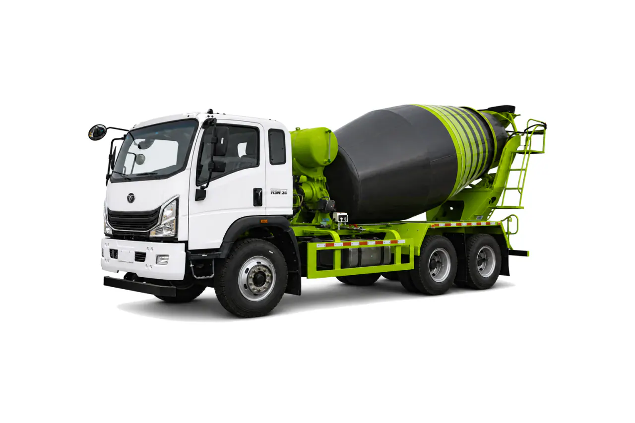 6×4 Автобетоносмеситель вид спереди
