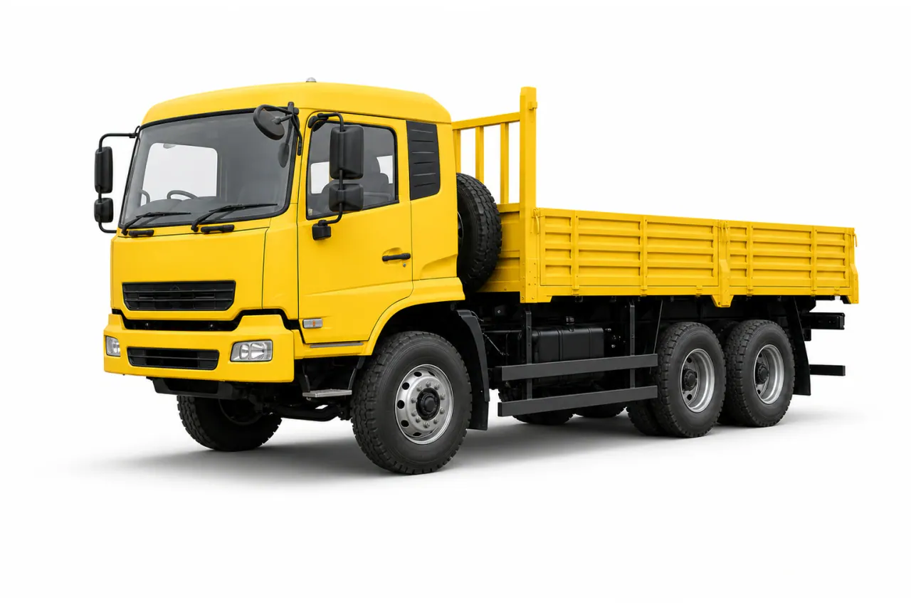 6×4 Dropside Truck front view