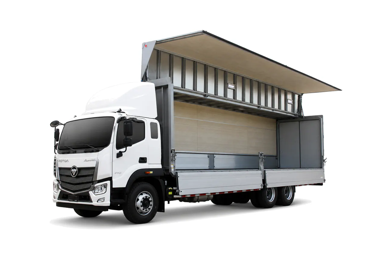 Middle-Duty Wing Van Truck