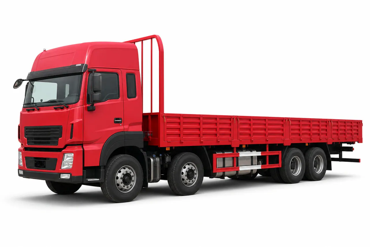 8×4 Dropside Truck front view