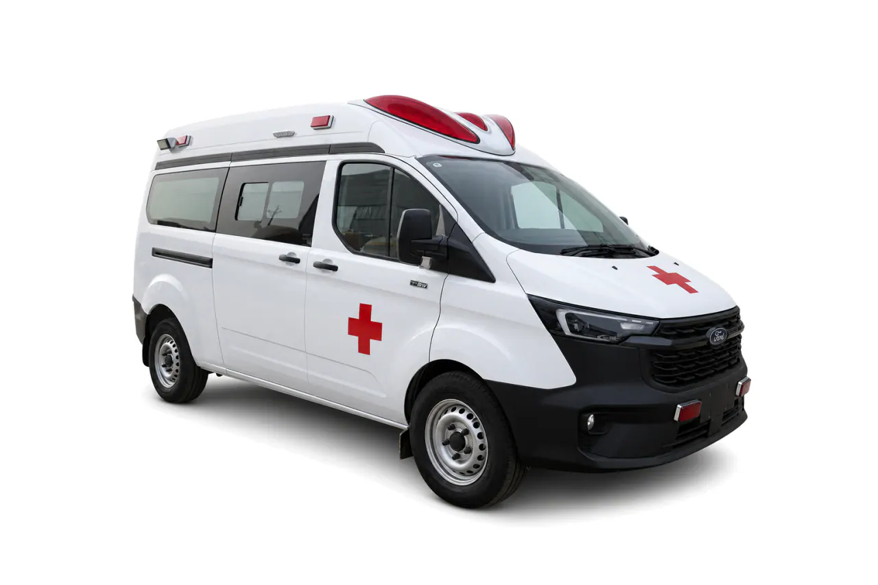 Class C Negative-Pressure Isolation Ambulance front view