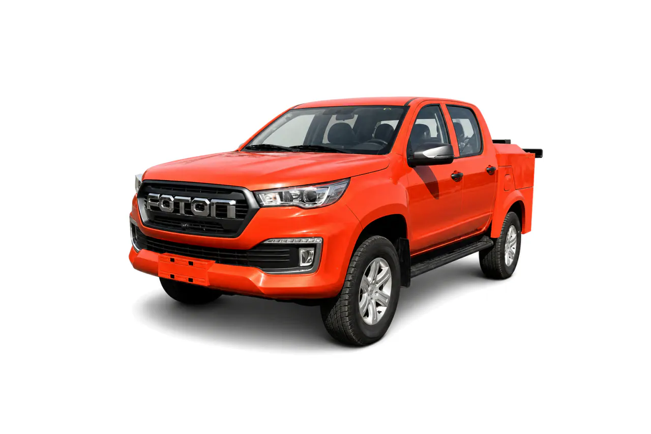 Pickup Tow Truck front view